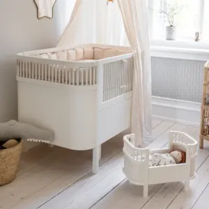 sebra Puppenbett mit Matratze (weiß)