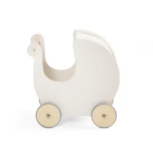 sebra Puppenwagen aus Holz (Classic white) – Bild 3