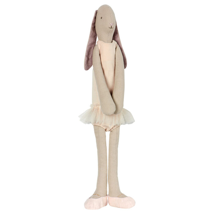 Kuschelhase im Ballerina-Outfit (H 46 cm, hell) – Bild 3