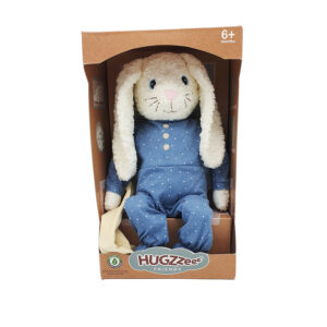 Kuschelhase Hugzzeee (blau) – Bild 2
