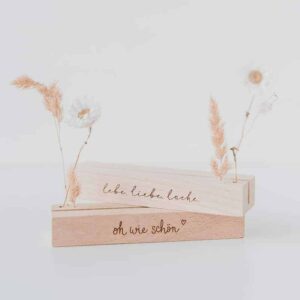 Trockenblumen- und Kartenständer