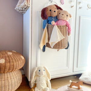 Kuschelhase Hugzzeee (blau) – Bild 3