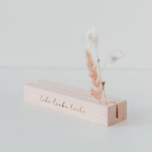 Trockenblumen- und Kartenständer – Bild 5