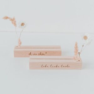 Trockenblumen- und Kartenständer – Bild 2