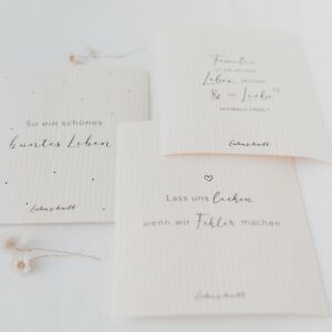 Schwammtücher "Sprüche" – Bild 2