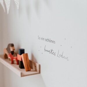 Sticker "So ein schönes buntes Leben" – Bild 2