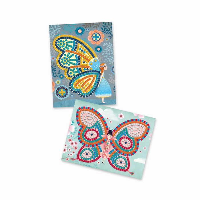 Mosaik "Glitzer Schmetterlinge" – Bild 2