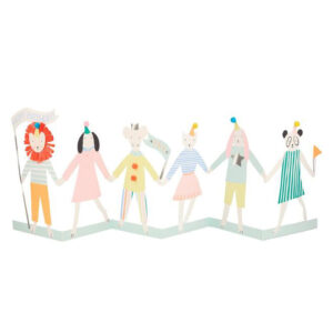 Ziehharmonika-Glückwunschkarte "Partytiere" von Meri Meri – Bild 3