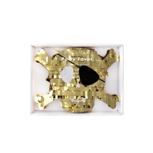 Piratige Totenkopf-Pinata mit Tattoos von Meri Meri – Bild 2