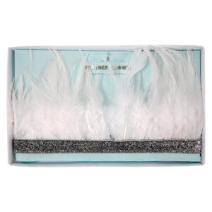 Party-Krone mit weißen Federn von Meri Meri – Bild 5