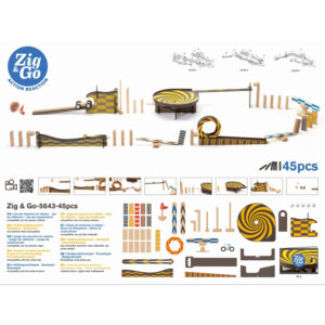 Zig & Go Parcours (45 Teile) – Bild 4