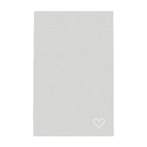 Geschirrtücher "Herz" aus Leinen (2er-Set) – Bild 3