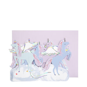 Pegasus Concertina-Karte von Meri Meri