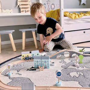 Auto-Spiel-Set (blau)