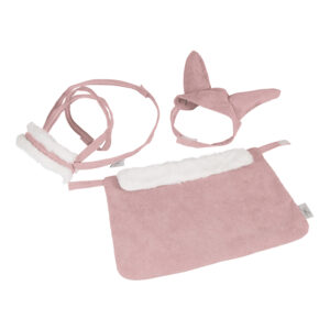 Set "Decke, Halfter & Fliegenhut" für Hobby Horses (rosa) – Bild 4