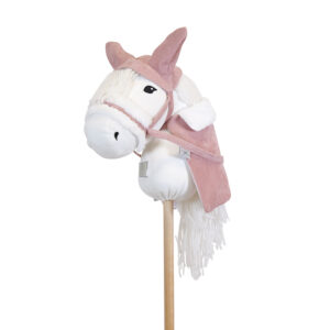 Set "Decke, Halfter & Fliegenhut" für Hobby Horses (rosa) – Bild 3