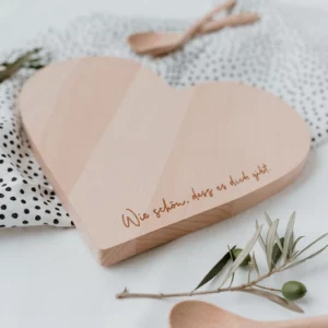 Frühstücksbrettchen "Herz"