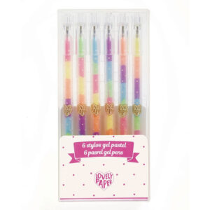 Gelstifte in Regenbogenfarben (Pastell)