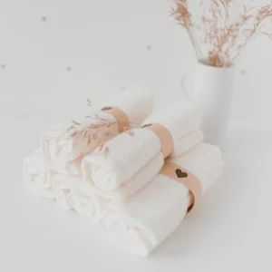 Waschlappen "Herz" aus Bambusviskose (6er-Set) – Bild 6