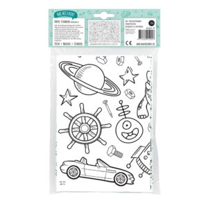 Ausmal-Tischdecke "Entdecker" – Bild 2