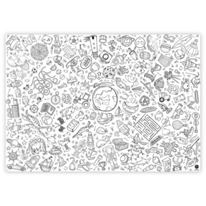 Ausmal-Tischdecke "Entdecker" – Bild 3