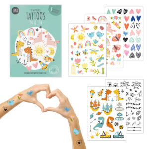 Kindertattoo Set "Du & Ich"