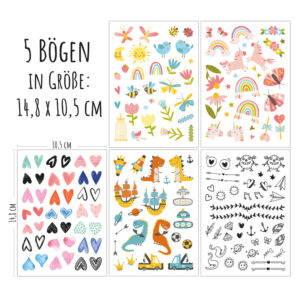 Kindertattoo Set "Du & Ich" – Bild 2