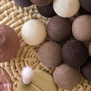 Lichterkette (braun)