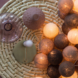 Lichterkette (braun) – Bild 2