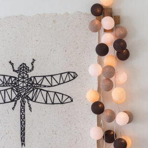 Lichterkette (Taupe)