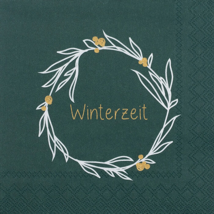 Cocktail-Servietten "Winterzeit" – Bild 1