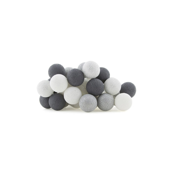 Funkelnde Lichterkette (Silber-Mix) – Bild 7