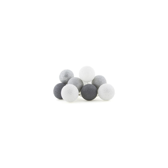 Funkelnde Lichterkette (Silber-Mix) – Bild 3