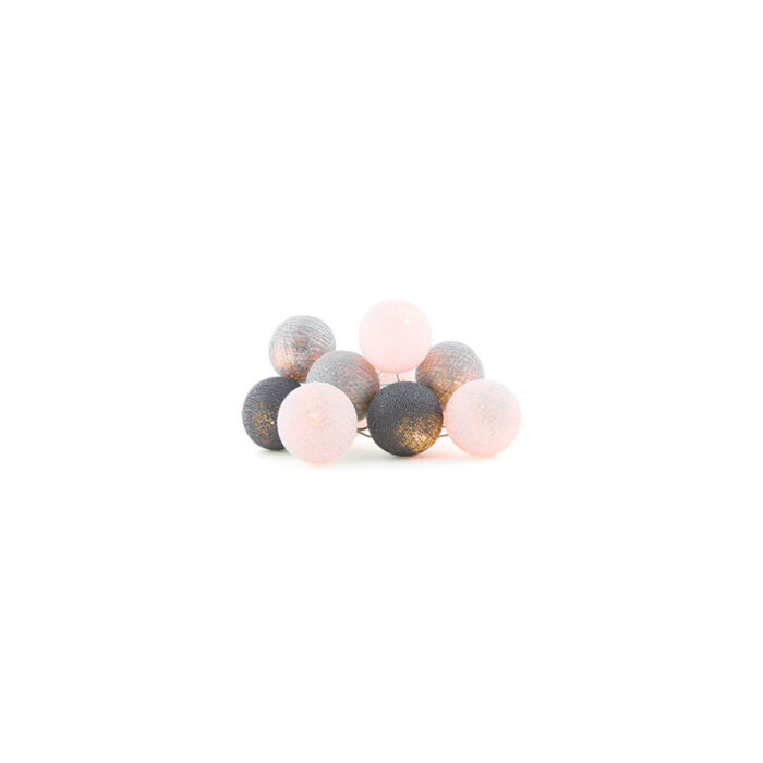 Funkelnde Lichterkette (Silber-Mix) – Bild 4