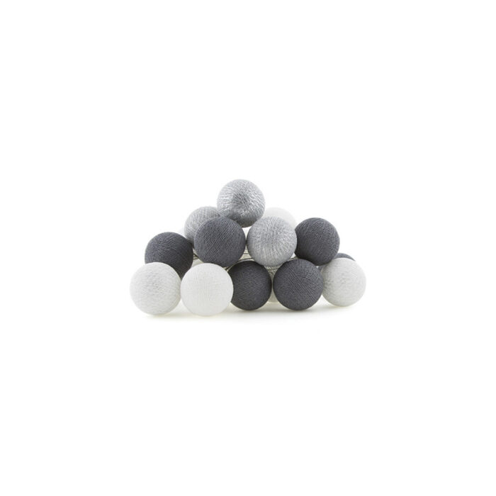 Funkelnde Lichterkette (Silber-Mix) – Bild 5