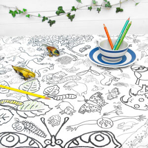 Ausmal-Poster / -Tischdecke "Landleben" von Eggnogg