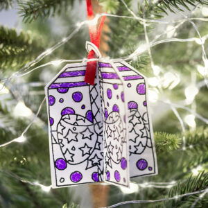 Schablonenbuch mit 3D-Weihnachtsdeko von Eggnogg – Bild 2