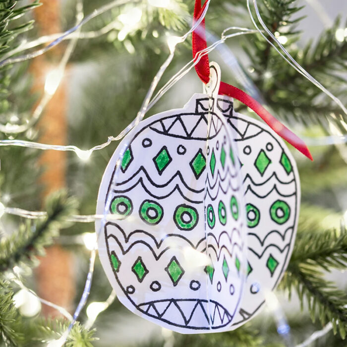 Schablonenbuch mit 3D-Weihnachtsdeko von Eggnogg – Bild 3