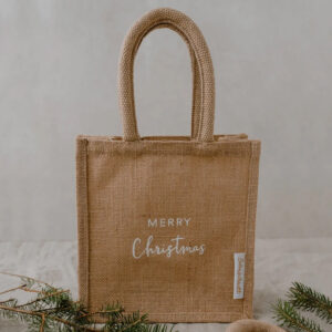Mini-Jutetasche "Christmas" – Bild 2