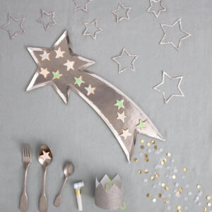 Pappteller "Shooting Star" von Meri Meri