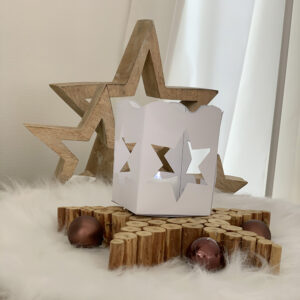 Teelicht-Häuschen (Druckvorlage)