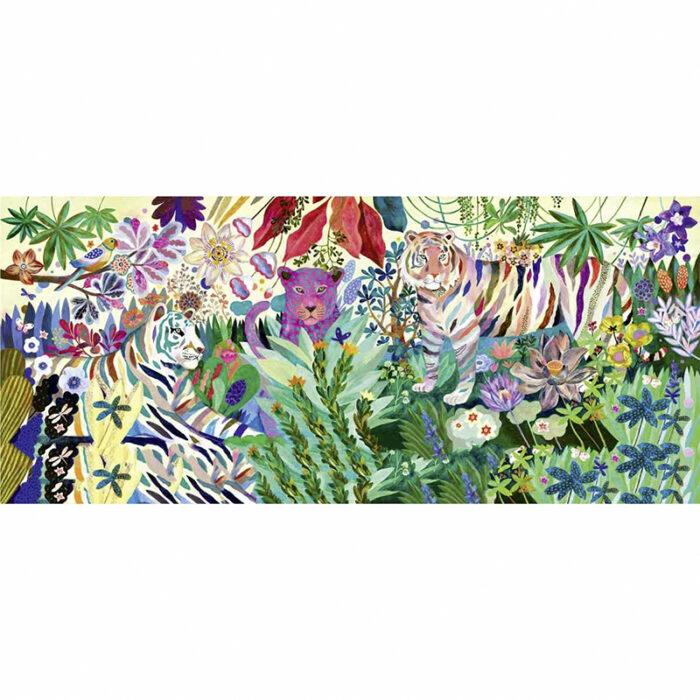 Regenbogen-Tiger aus der "Puzzle Galerie" (1000 Teile) – Bild 1