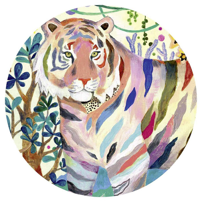 Regenbogen-Tiger aus der "Puzzle Galerie" (1000 Teile) – Bild 3