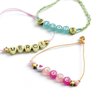 Schmuck Bastel-Set "Buchstaben" – Bild 2