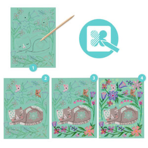 Kratzbilder "Begegnungen" – Bild 3