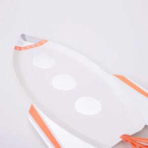 Pappteller "Rakete" von Meri Meri – Bild 3