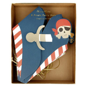 Blaue Piraten-Partyhüte von Meri Meri – Bild 4