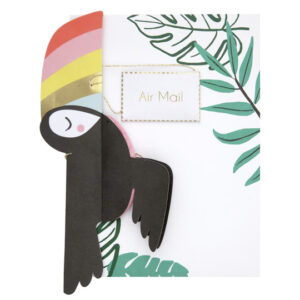 Waben-Karte "Fliegender Tukan" von Meri Meri