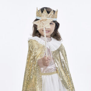 Goldenes Glitzer-Kostüm von Meri Meri – Bild 2