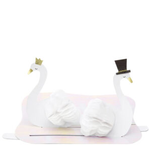 Interaktive Glückwunschkarte zur Hochzeit "Schwan" von Meri Meri – Bild 2